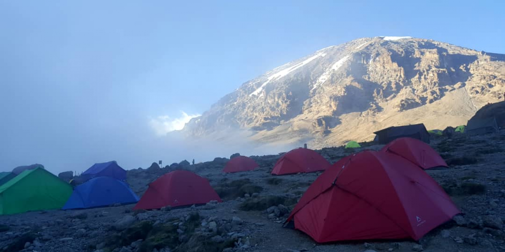 Mountain camping experience